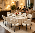 Aura Oval Dining Table - Image 3